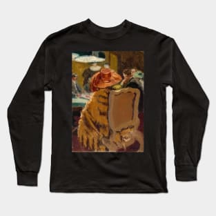 baccarat the fur cape 1920 - Walter Sickert Long Sleeve T-Shirt